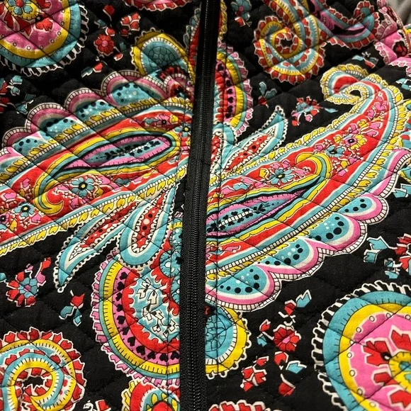 Colorful paisley print vera Bradley large duffel bag - Picture 5 of 6